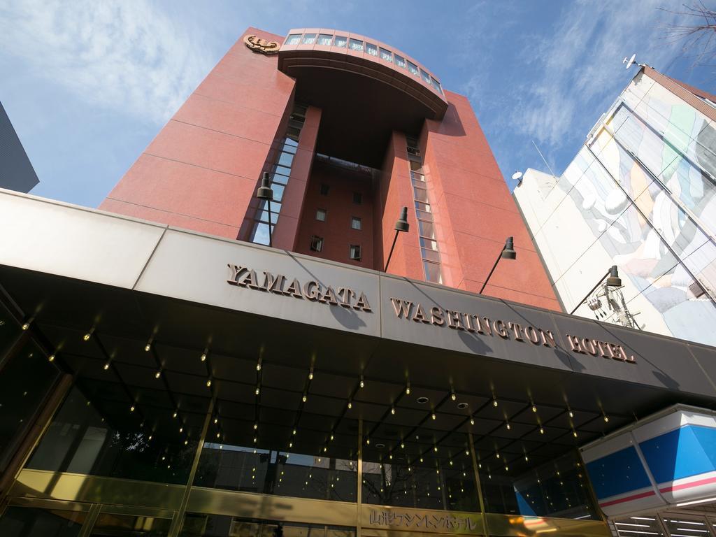 Yamagata Nanokamachi Washington Hotel Bagian luar foto